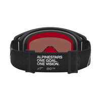 Alpinestars 2027 Supertech Vesta MX Goggles Black Matte Mirror Silver