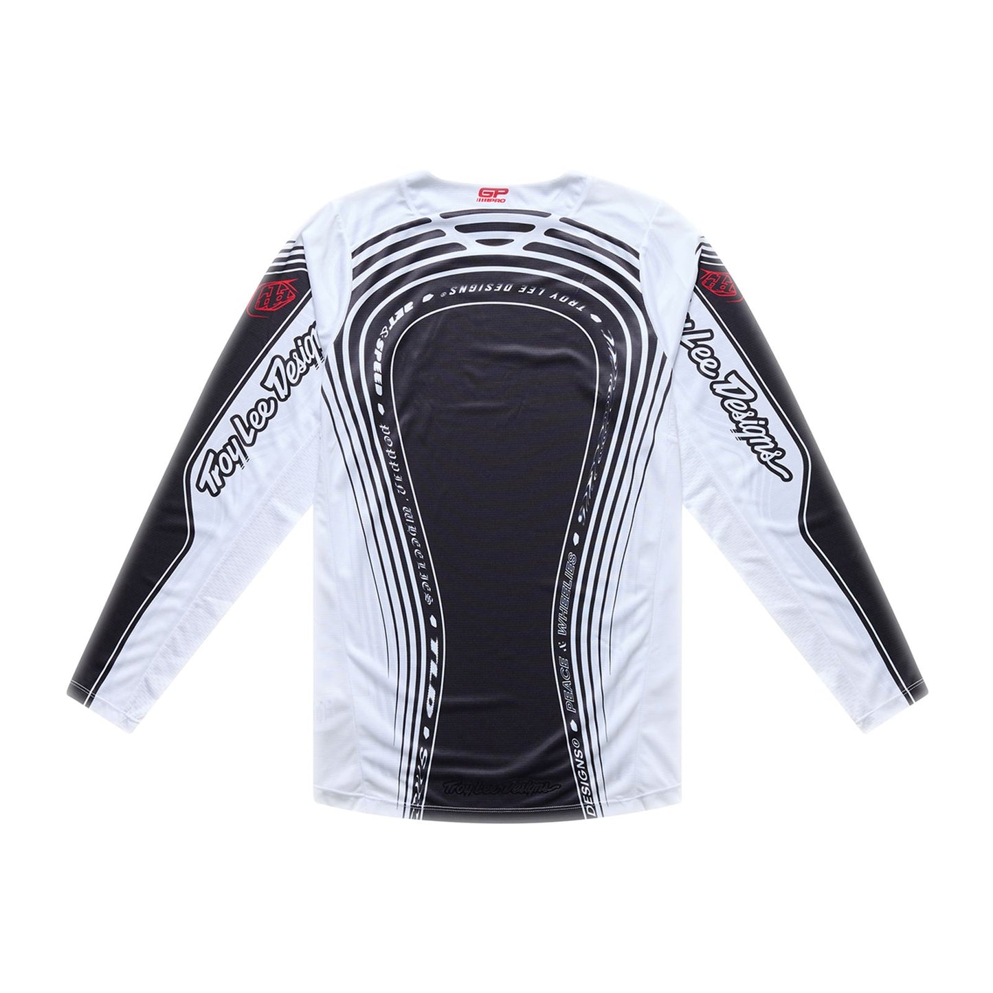 Troy Lee Designs Spring 2026 GP Pro Streamline MX Jersey Black White