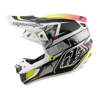 Troy Lee Designs Spring 2026 MX SE5 Carbon Lined Up Helmets White