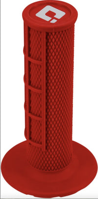 ODI Half Waffle MX Lock-On Grip Set Red For TM MX 300 1999-2024 Carbureted