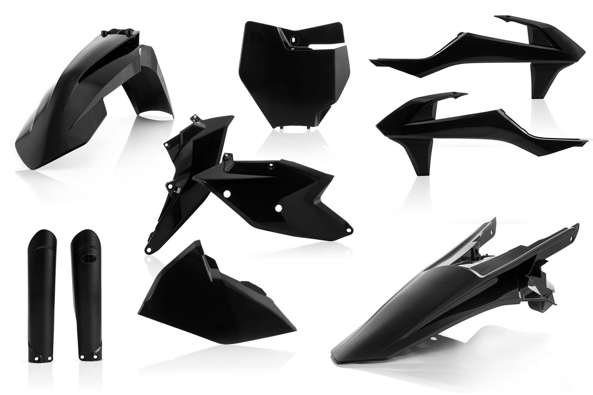 Acerbis Full Plastic Kit Black 0021741.090