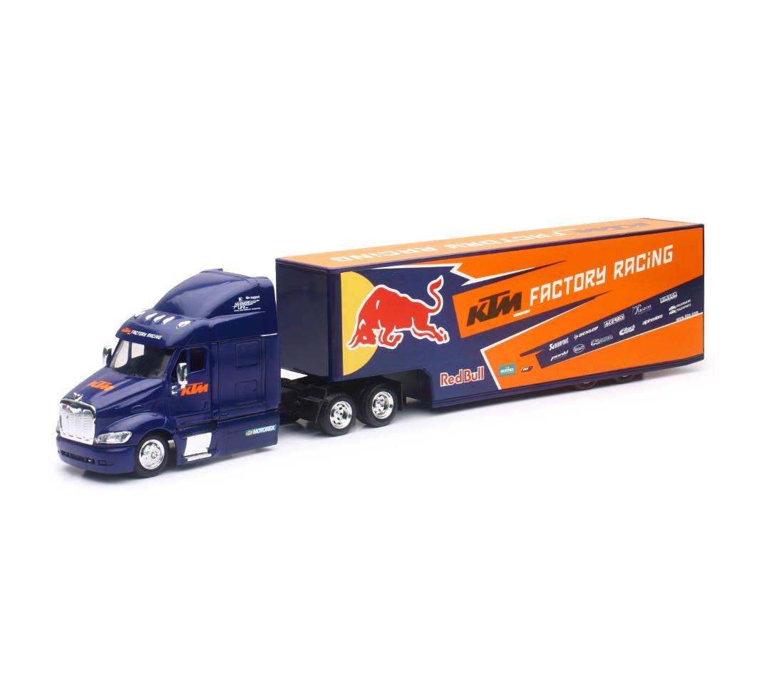 KTM Peterbuilt Red Bull USA Team Truck 1:43 Scale Model Toy
