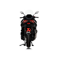 Akrapovic Stainless Steel Line Slip On Silencer For Yamaha XMAX 125 ASP X-Max Tech Max 2025
