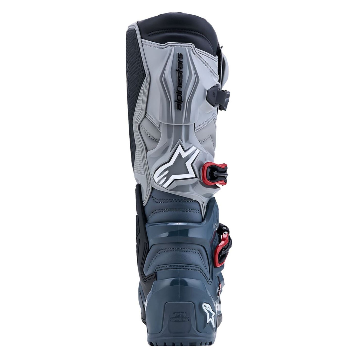 Alpinestars 2027 Tech 7 Enduro Drystar MX Boots Grey Bright Red