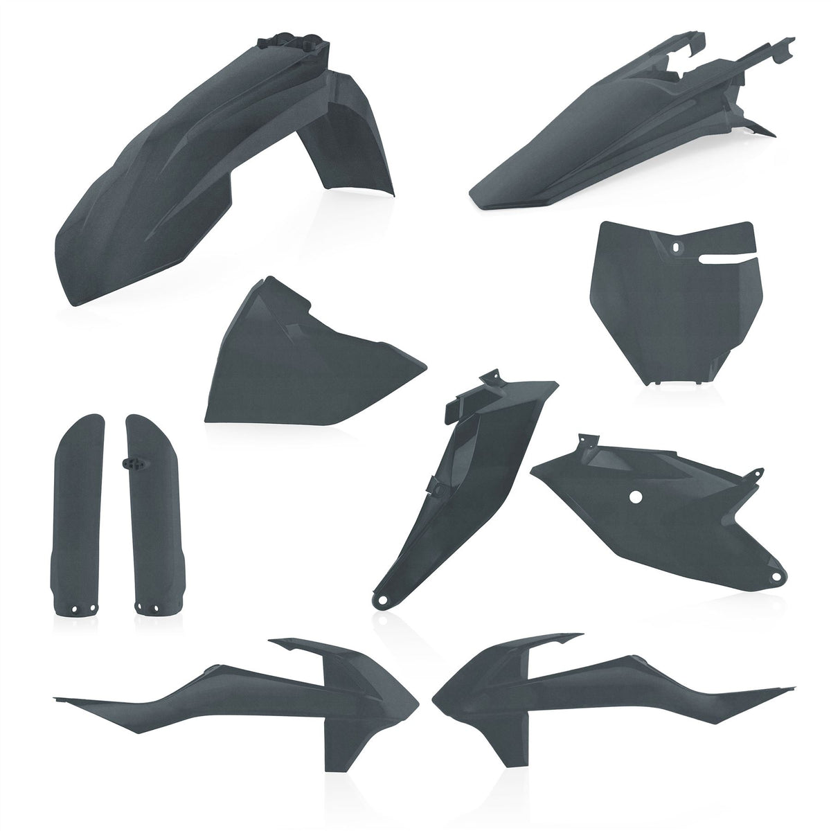 Acerbis Full Plastic Kit Metallic Grey 0022933.072