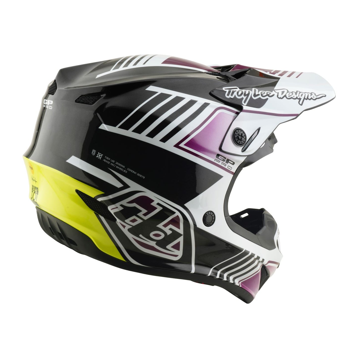 Troy Lee Designs Spring 2026 MX GP PRO Segment Helmets Black