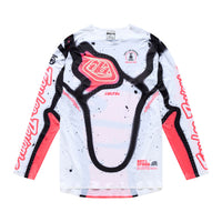 Troy Lee 2026 Motocross Jersey SE Ultra Membrane White Infra Red