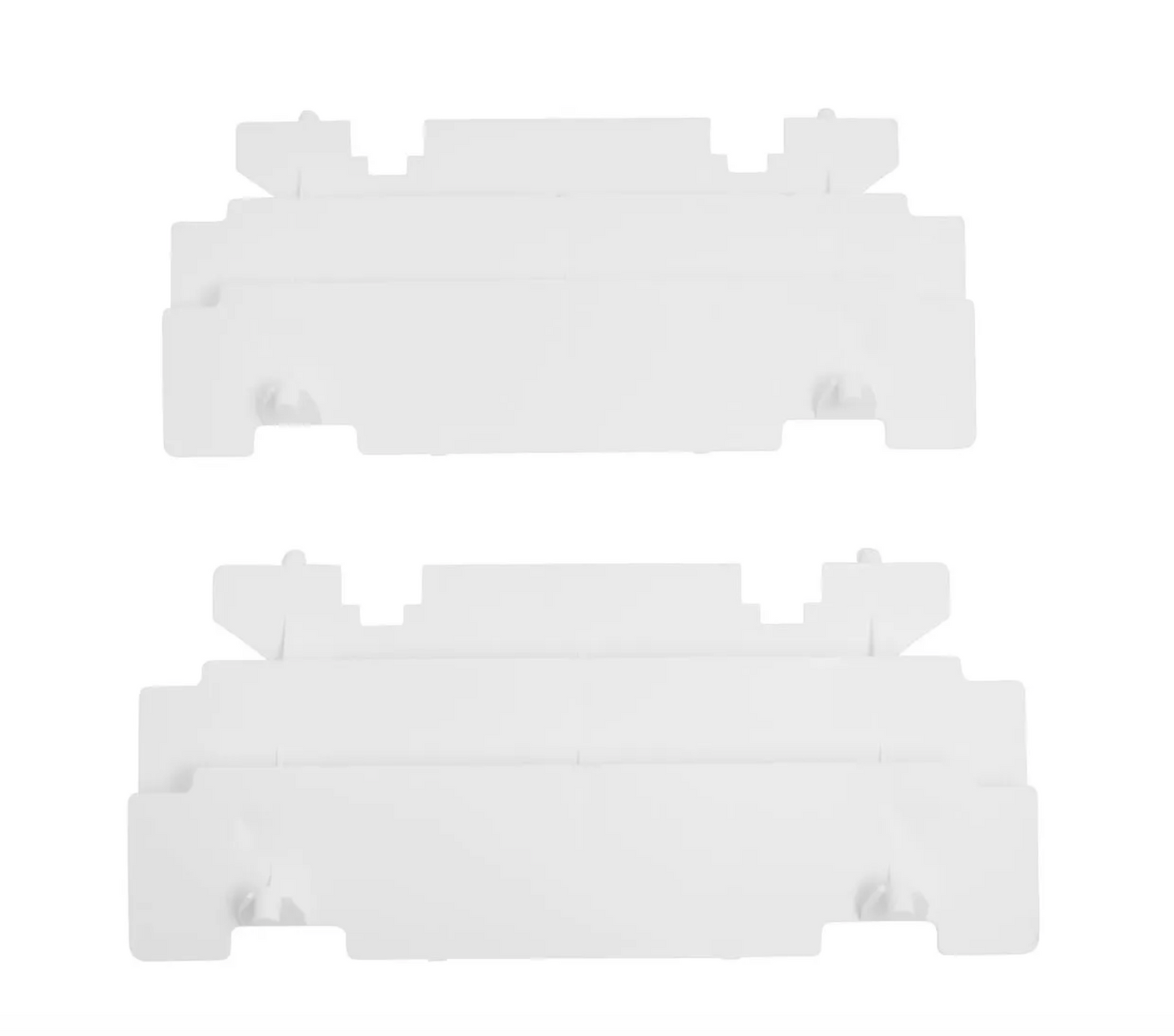 Polisport Radiator Louvres Grills White For Suzuki RM 125 2001-2008