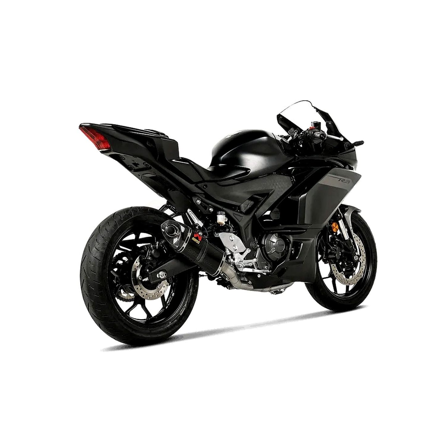 Akrapovic Carbon Fiber Racing Line Full Exhaust System For Yamaha YZF-R3 ABS 2015-2026