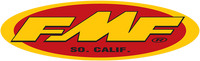 FMF 23" Original Oval Sticker Decal Fender Trailer Yellow/Red 58,4 CM (23")