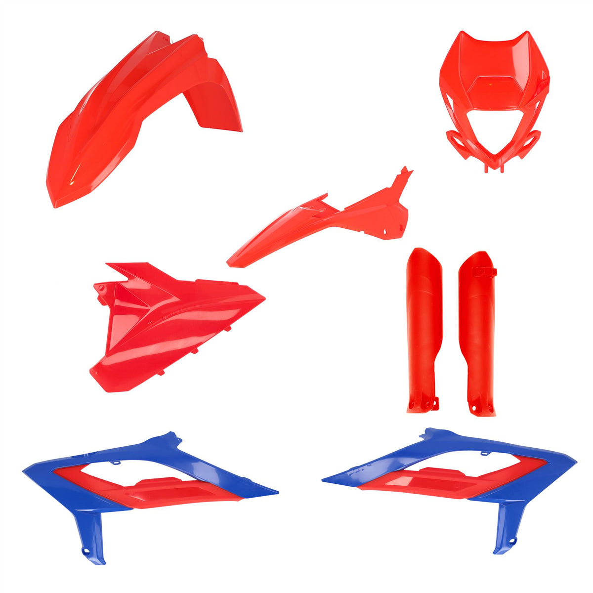 Acerbis Full Plastic Kit Blue Red For Beta RR 300 2T RACING 2023-2024