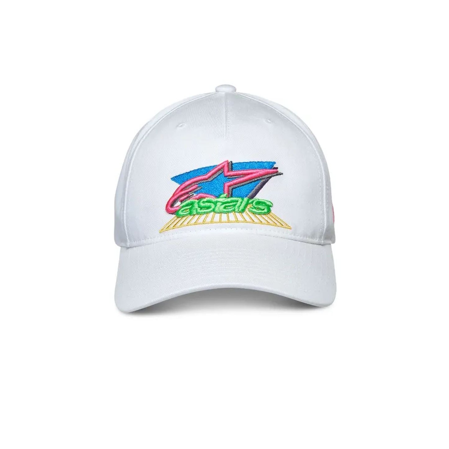 Alpinestars Vivid Curved Snapback Cap White