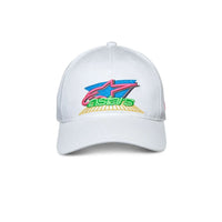 Alpinestars Vivid Curved Snapback Cap White