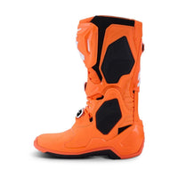 Alpinestars 2026 Tech 10 Supervented MX Boots Orange Flo Black White