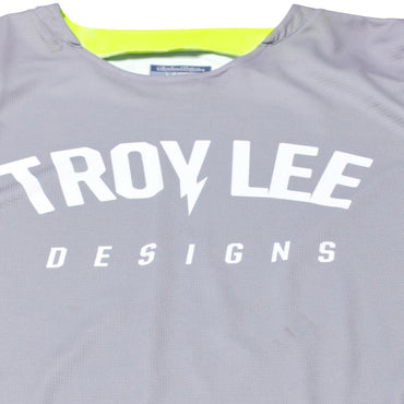Troy Lee Designs 2025 Youth GP Pro Boltz Silver Glo Green Jersey