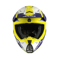 Axxis Motocross Helmet Bandit C3 Matt Yellow