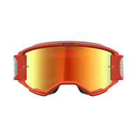 Alpinestars 2027 Vision 5 Rora MX Goggles Silver Orange Mirror Red