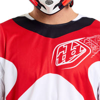 Troy Lee 2026 Motocross Jersey GP Pro Frames White Red