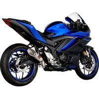 Akrapovic Stainless Steel Line Slip On Silencer For Yamaha YZF-R3 2015-2019