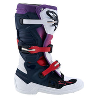Alpinestars 2027 Youth Tech 7S MX Boots Dark Blue White Black