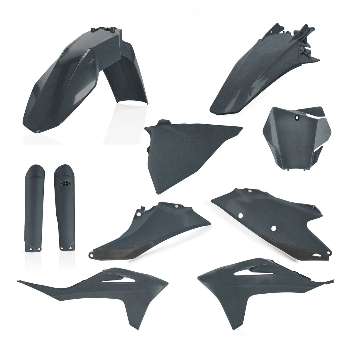 Acerbis Full Plastic Kit Metallic Grey 0024631.072