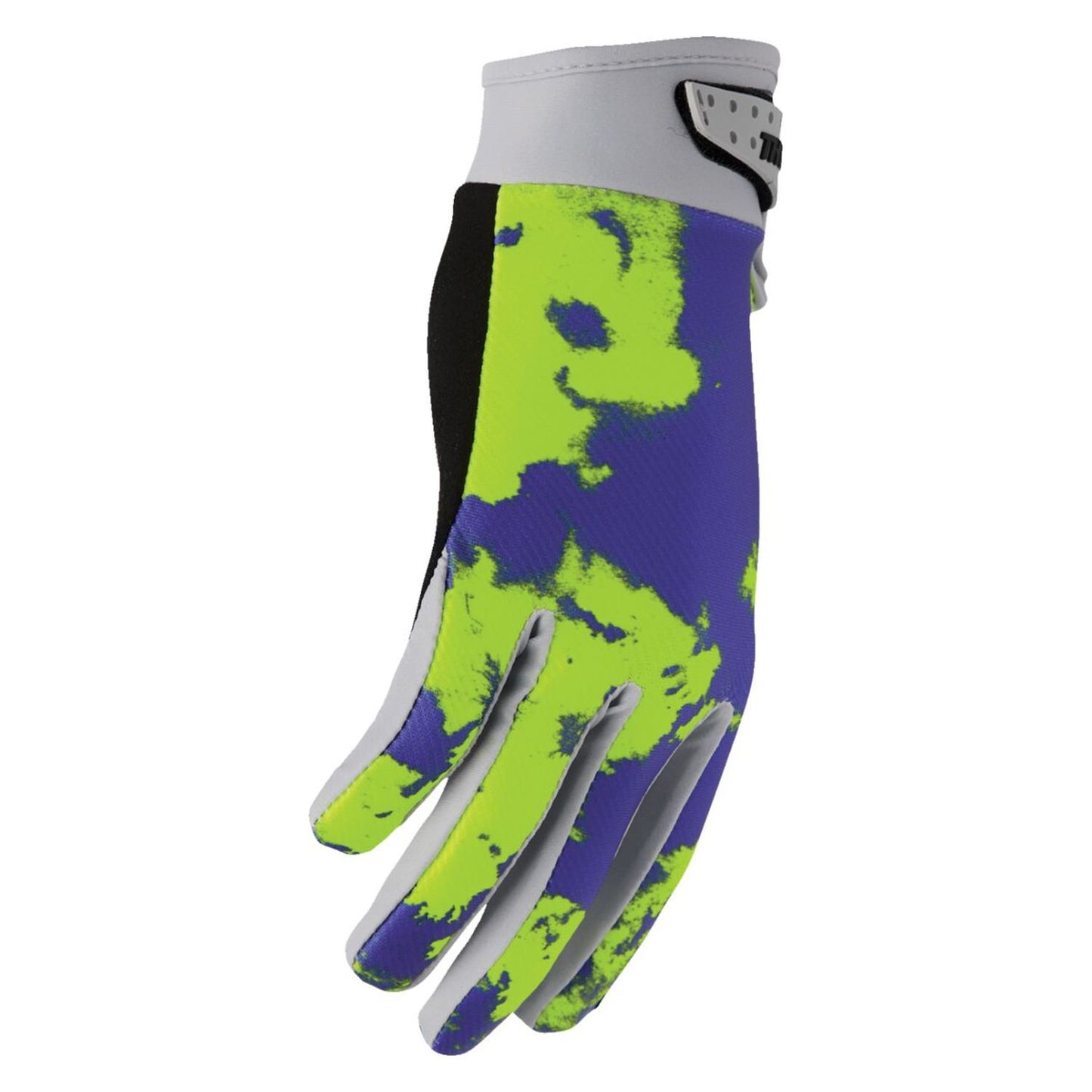 Thor 2026 Launchmode Bleach Grey Acid MX Gloves