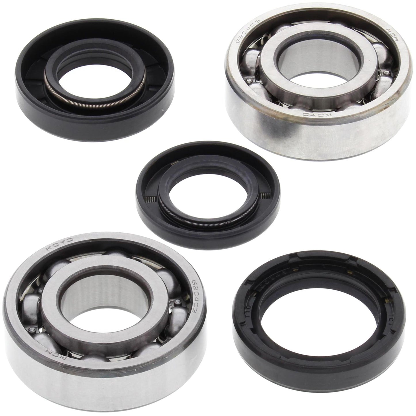 All Balls Crank Shaft Mains Bearings & Seals For Yamaha YZ 60 1981-1983
