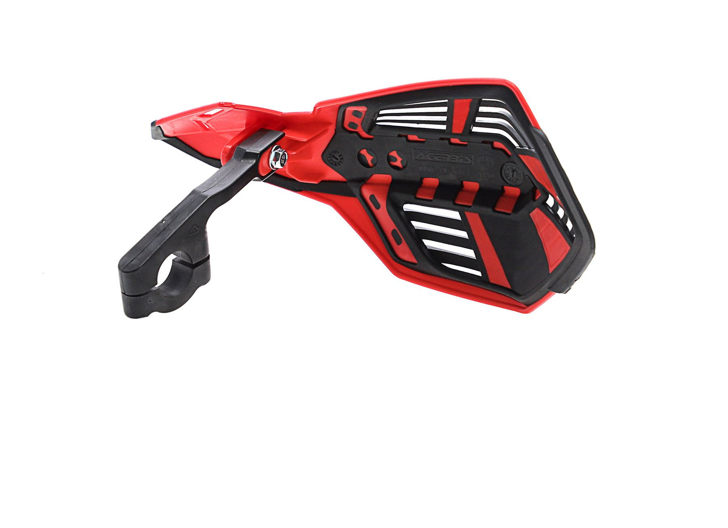 Acerbis X-Future MX Vented Handguards Red Black Kawasaki KXF KXE Motocross