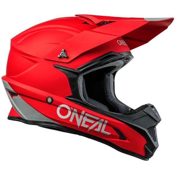 O'Neal 2025 Motocross Helmet 1SRS Solid Red