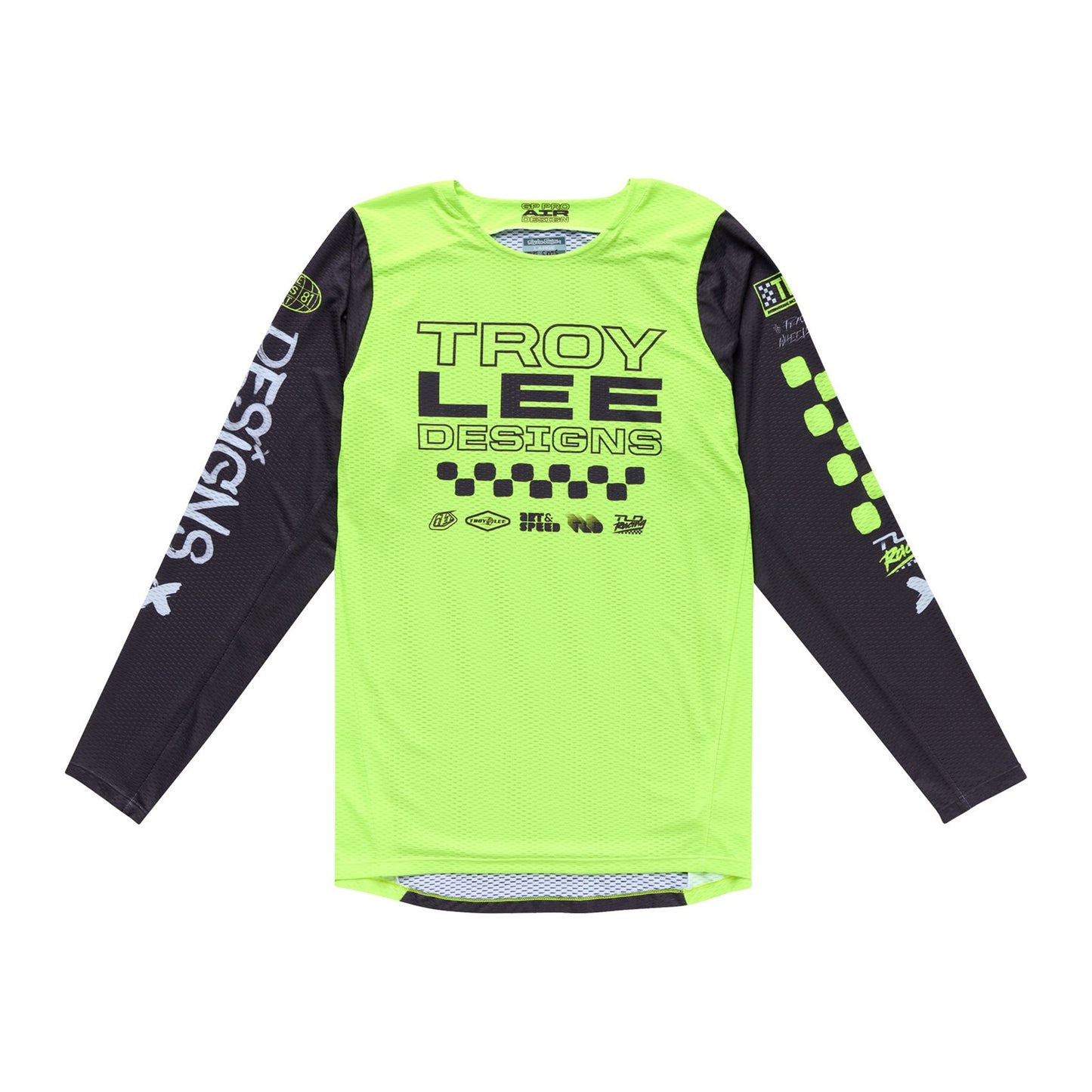 Troy Lee 2026 Motocross Jersey GP Pro Youth Standard Flo Yellow