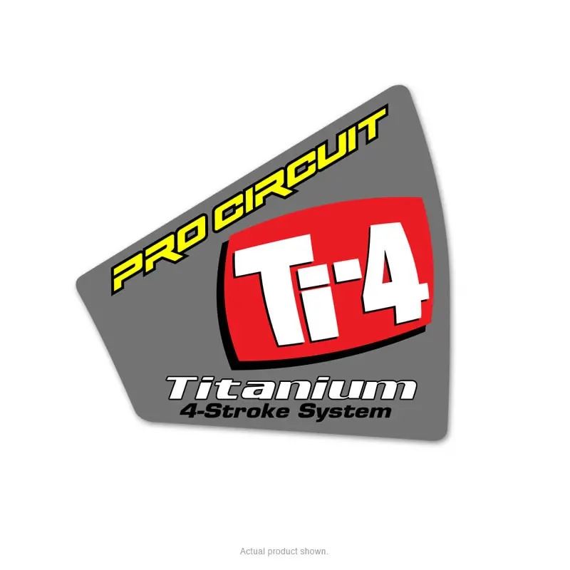 Pro Circuit Ti-4 End Cap Decal Kit