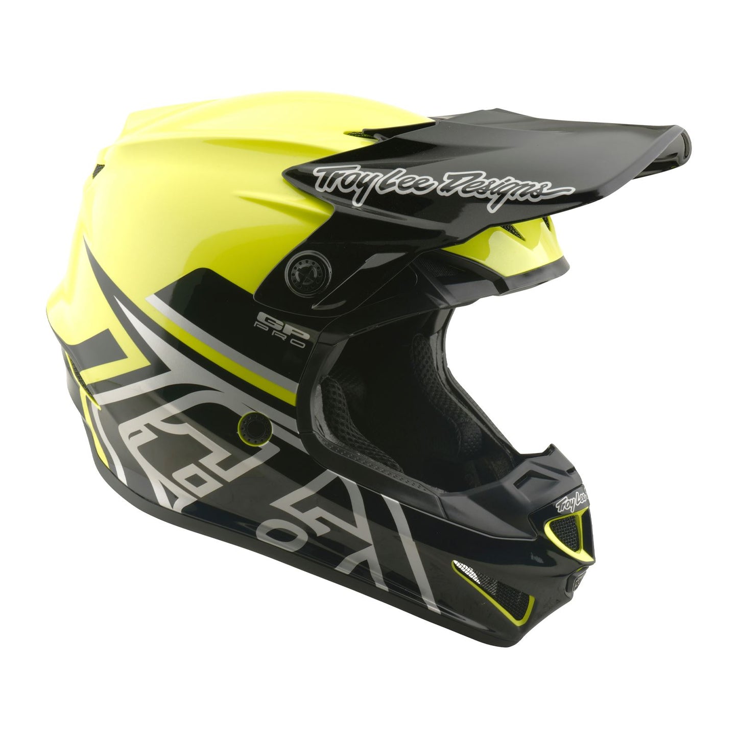 Troy Lee Designs Spring 2026 MX Youth GP PRO Mono Helmets Flo Yellow
