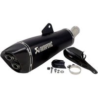 Akrapovic Titanium Black Line Slip On Silencer For BMW R 1250 R ABS 2019-2024