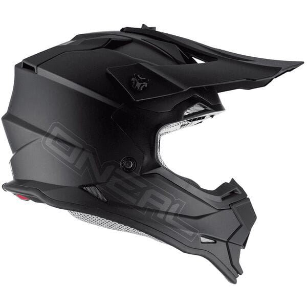 O'Neal 2024 Motocross Helmet 2SRS Flat Black