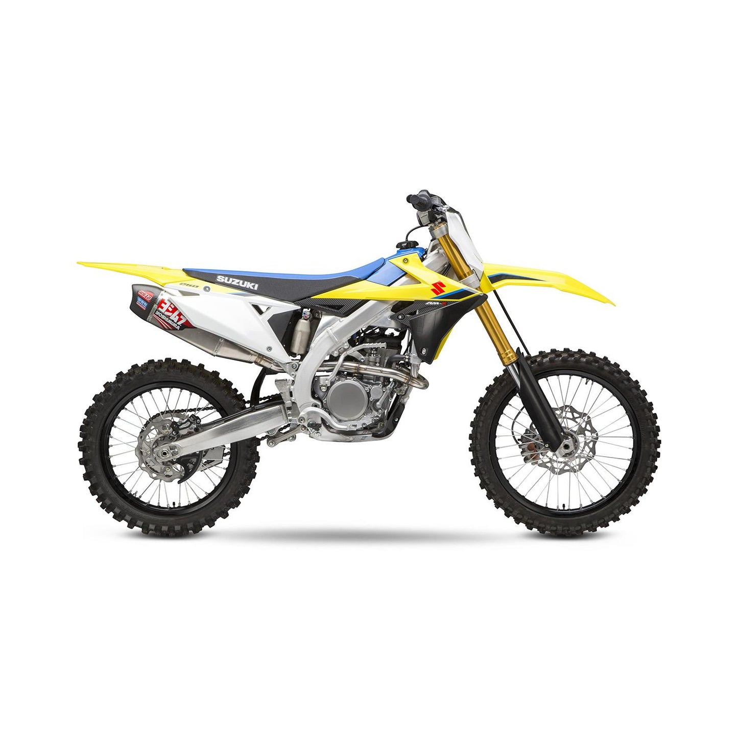 Yoshimura RS-12 Full Exhaust System Stainless Steel Aluminium Carbon Cap For Suzuki RM-Z 250 2019-2023