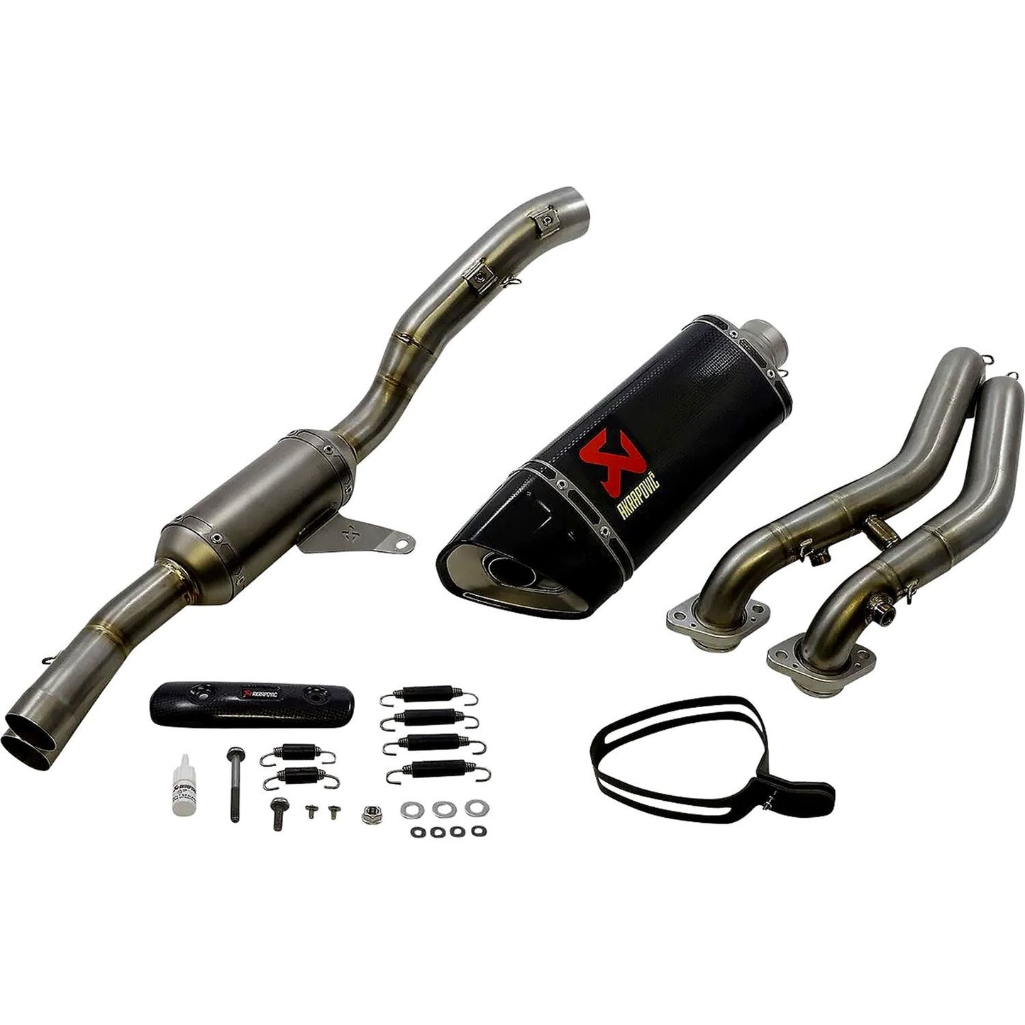 Akrapovic Carbon Fiber Racing Line Full Exhaust System For Aprilia TUONO 660 ABS 2021-2024