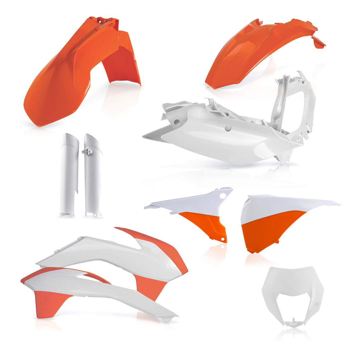 Acerbis Full Plastic Kit 2015 Colourway For KTM EXC 125 2014-2015