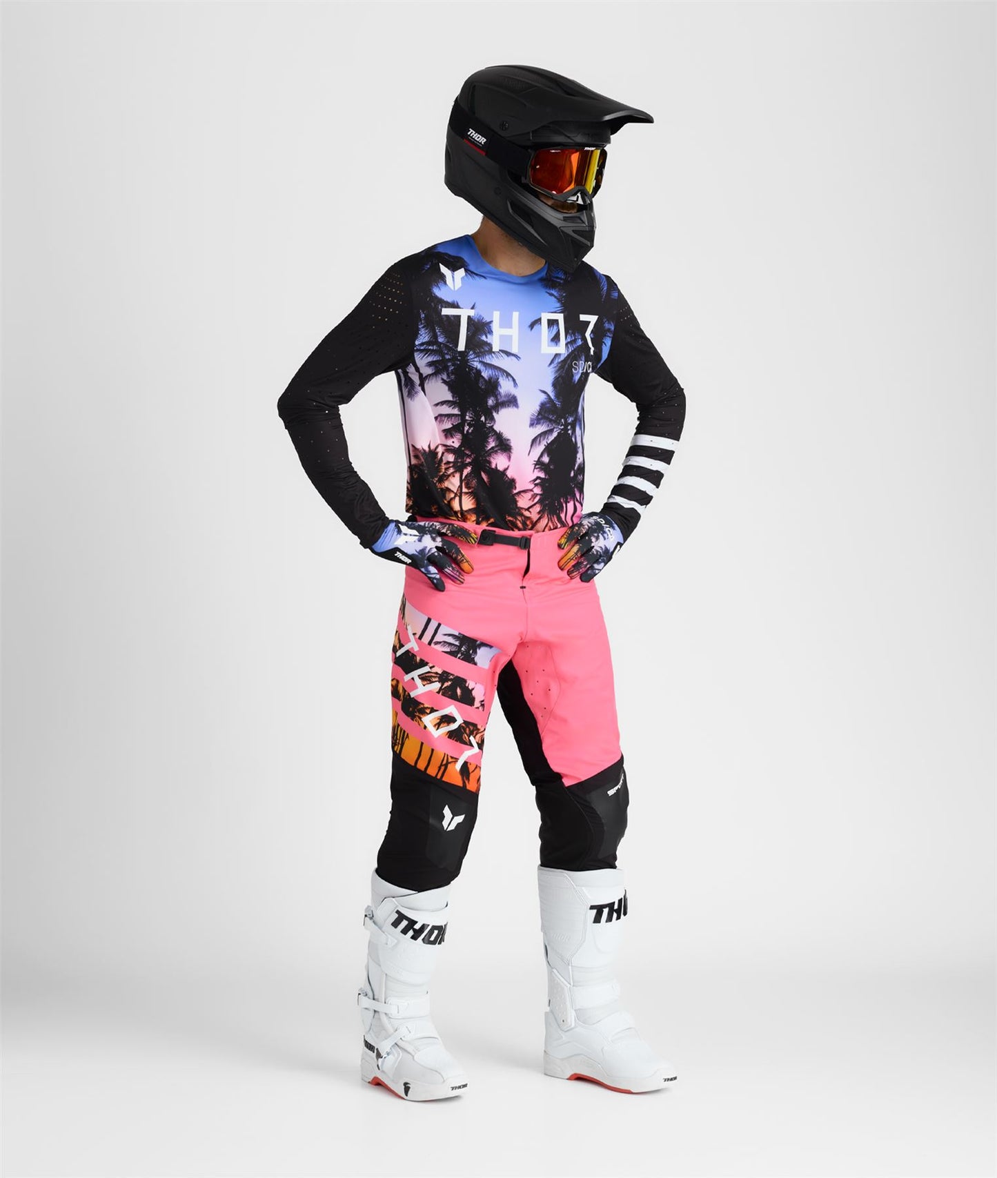 Thor 2025 Motocross Combo Kit Sportmode SD Black Pink