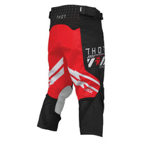 Thor 2026 Youth Launchmode Futura Black Red MX Pants