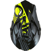 O'Neal 2025 Motocross Helmet 2SRS Rush Grey Yellow