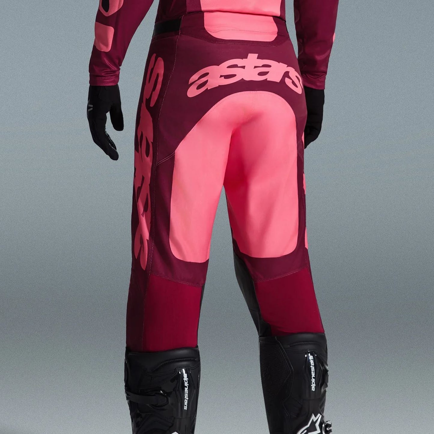 Alpinestars 2026 Racer Riway Motocross Pants Dark Red Coral