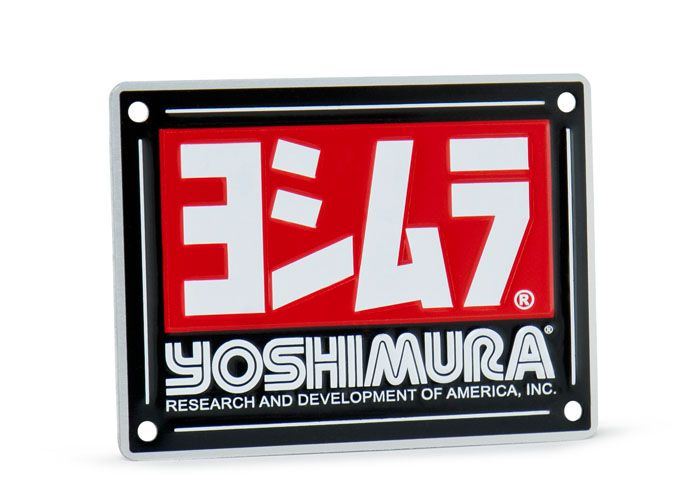 Yoshimura RS-4 Replacement Exhaust Logo Metal For Motocross Enduro Motorcycles
