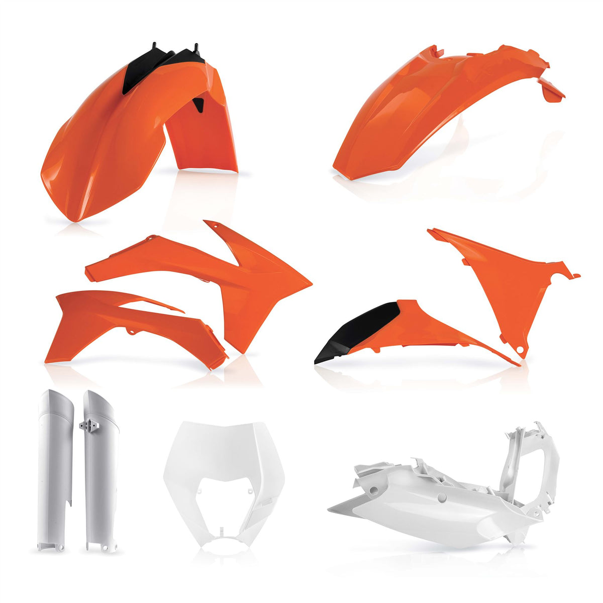 Acerbis Full Plastic Kit 2012 Colourway For KTM EXC 200 2012-2013