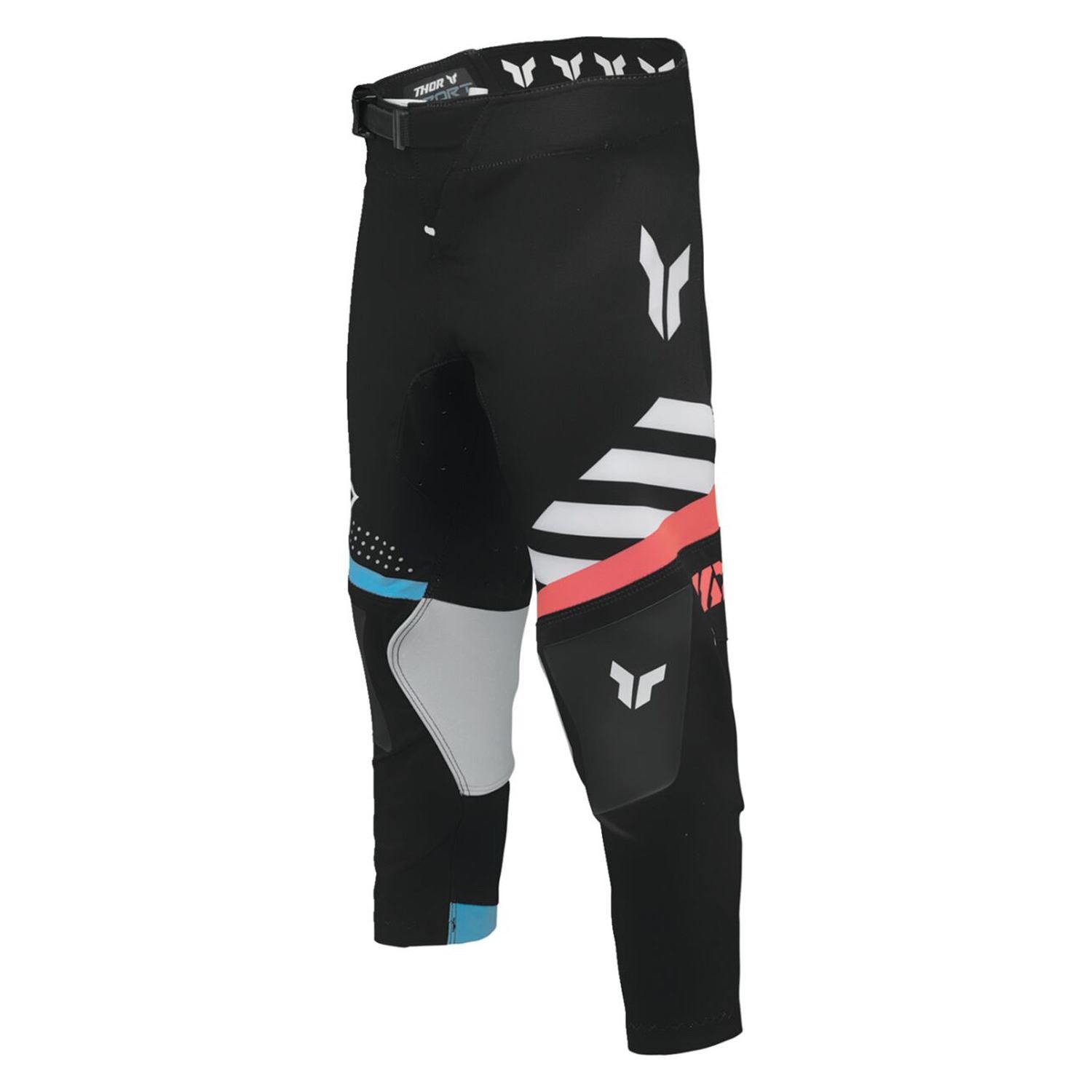 Thor 2026 Youth Sportmode Synth Black MX Pants