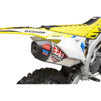 Yoshimura RS-12 Full Exhaust System Stainless Steel Aluminium Carbon Cap For Motocross Enduro Motorcycles