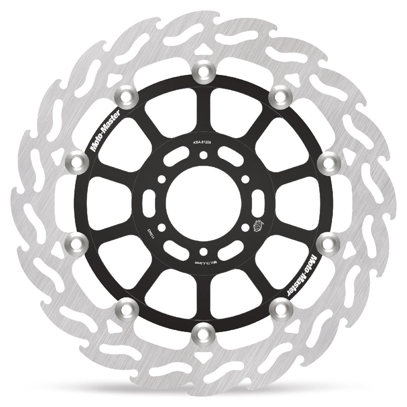 Moto-Master Floating Flame Series 296 mm Front Brake Disc