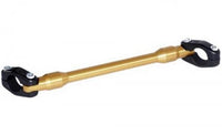 Renthal Aluminum Gold Handlebar Brace and Clamp Set 22mm / 7/8