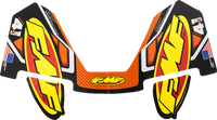 FMF 4.1 Original Exhaust Replacement Decal Stickers Orange Blue Yellow