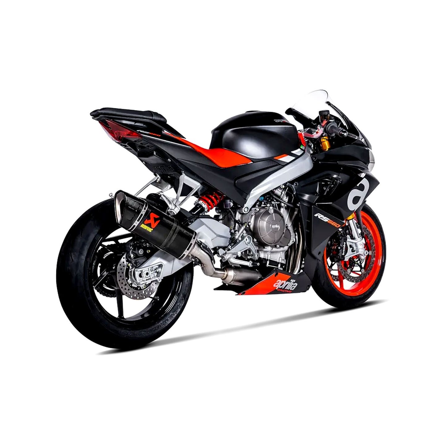 Akrapovic Carbon Fiber Racing Line Full Exhaust System For Aprilia RS 660 ABS 2020-2026