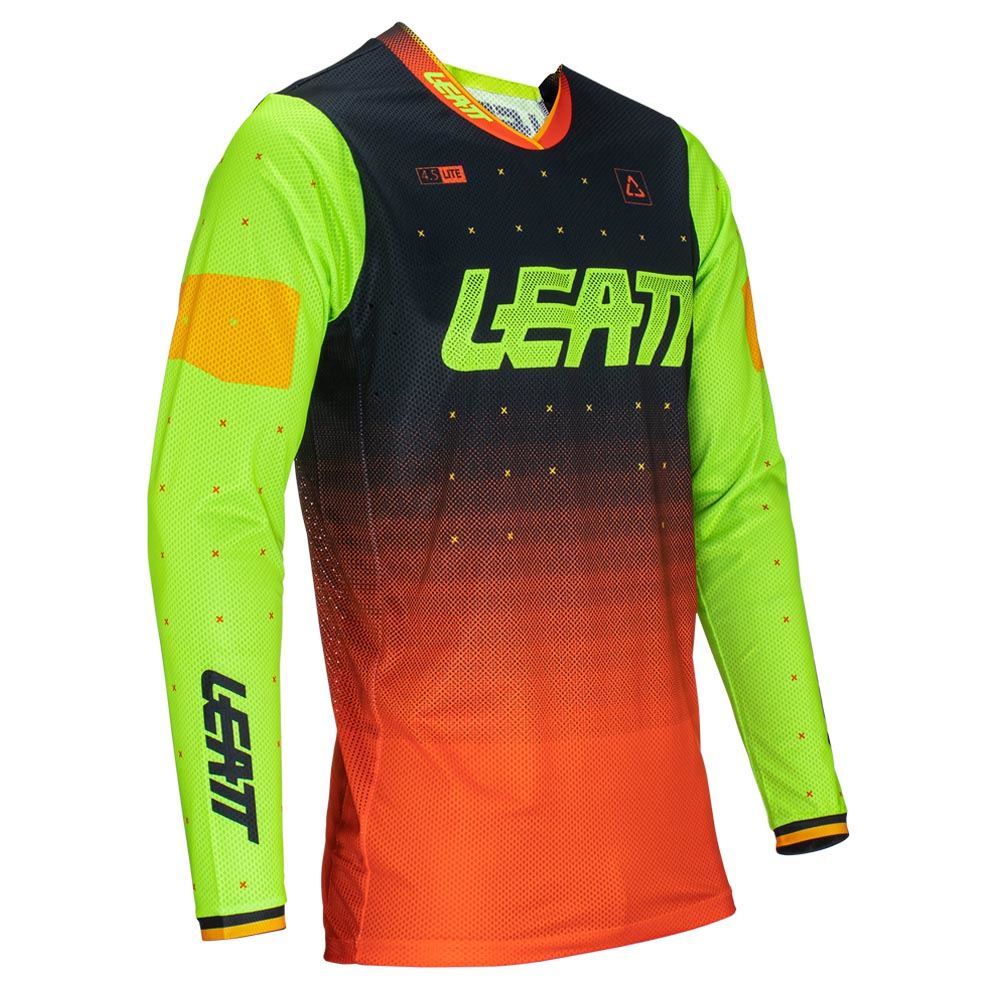 Leatt 2024 Combo Kit Pants & Jersey Moto 4.5 Lite Citrus